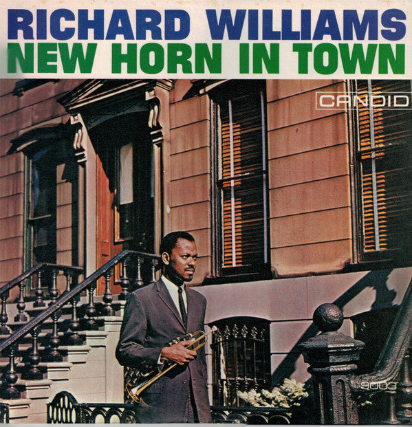 Richard Williams : New Horn In Town (LP, Album, RE)