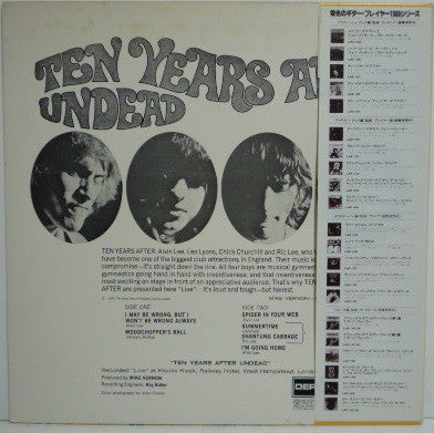 Ten Years After : Undead (LP, Album, RE)