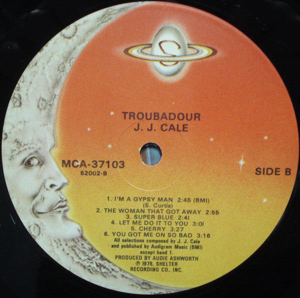 J.J. Cale : Troubadour (LP, Album, RE, Glo)