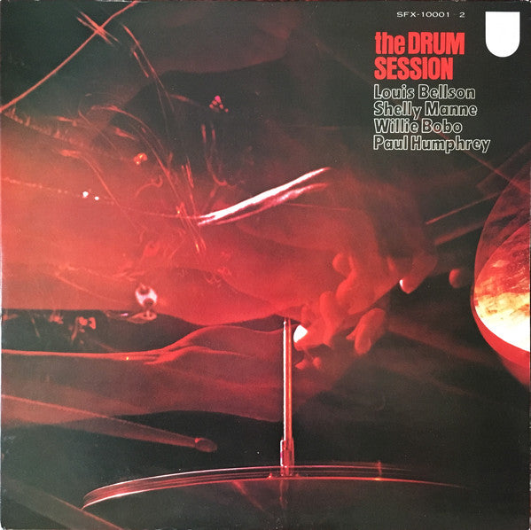 Louis Bellson, Shelly Manne, Willie Bobo, Paul Humphrey : The Drum Session (2xLP, Album, Gat)