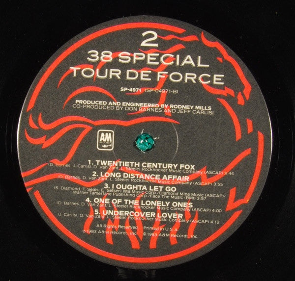 38 Special (2) : Tour De Force (LP, Album, Bro)