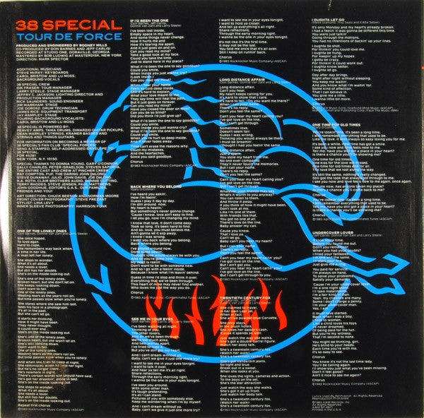 38 Special (2) : Tour De Force (LP, Album, Bro)