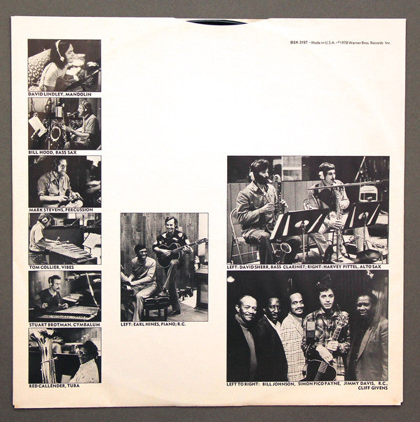 Ry Cooder : Jazz (LP, Album, Los)