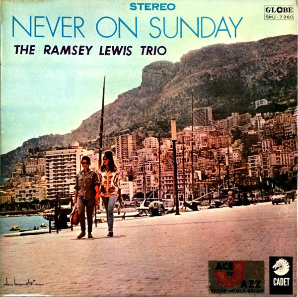The Ramsey Lewis Trio : Never On Sunday (LP, Album, RE)