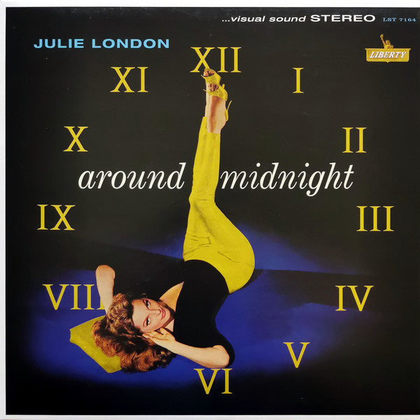 Julie London : Around Midnight (LP, Album, RE, 180)