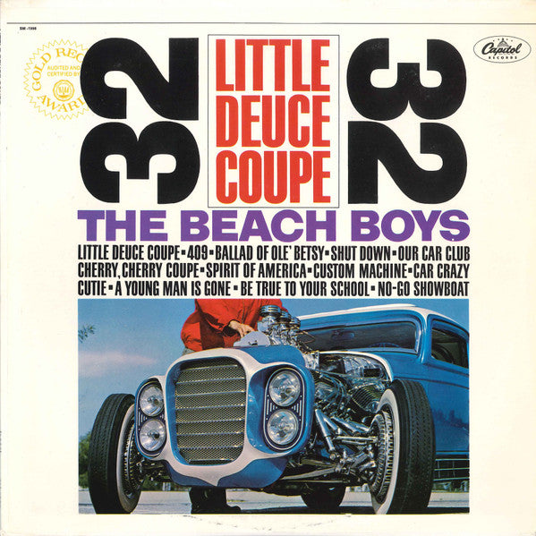 The Beach Boys : Little Deuce Coupe (LP, Album, RE)