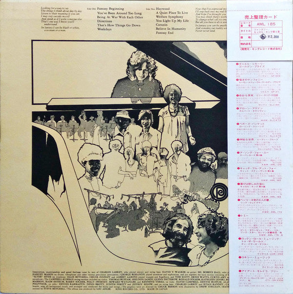 Carole King : Fantasy (LP, Album, RE)
