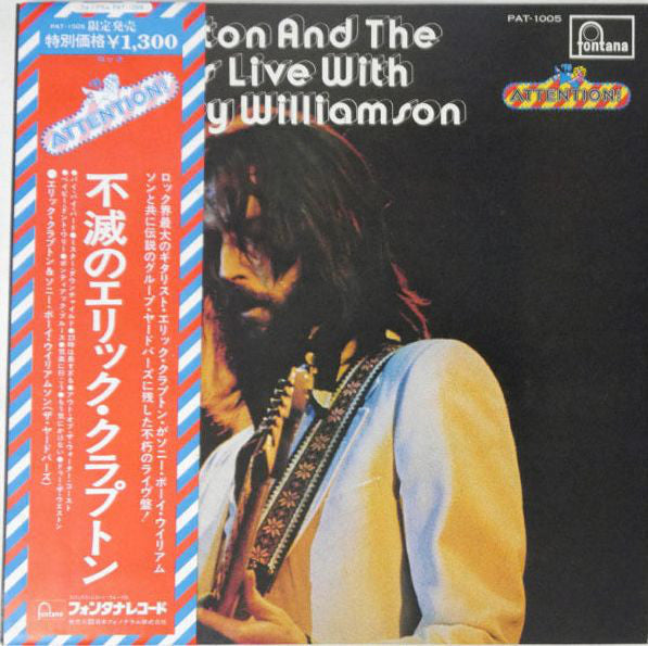 Eric Clapton And The Yardbirds With Sonny Boy Williamson (2) : Eric Clapton And The Yardbirds Live With Sonny Boy Williamson (LP, Album, Mono, RE)