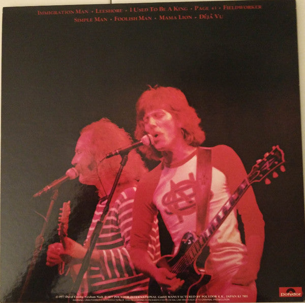 Crosby-Nash* : Live (LP, Album, 250)