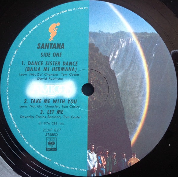 Santana : Amigos (LP, Album, RE, Gat)