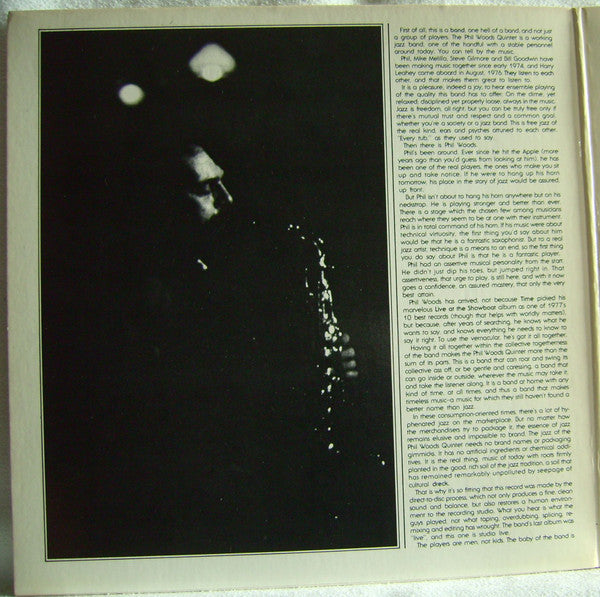 The Phil Woods Quintet : Song For Sisyphus (LP, Album, Ltd, Dir)