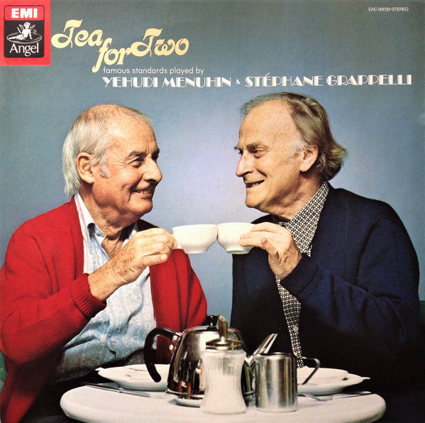 Yehudi Menuhin & Stéphane Grappelli = メニューイン* & グラッペリ* : Tea For Two = ティー・フォー・トゥー (LP, Album, RE)