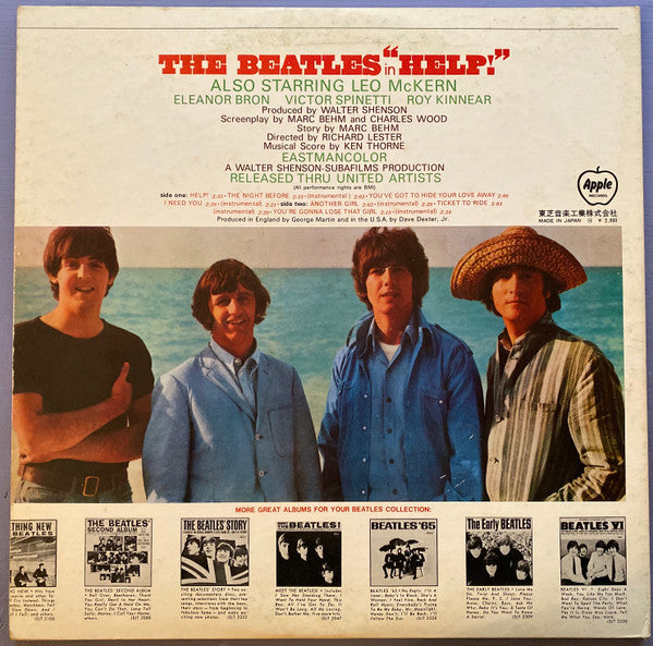 The Beatles : Help! (Original Motion Picture Soundtrack) (LP, Album, Gat)