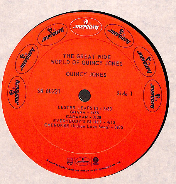 Quincy Jones : The Great Wide World Of Quincy Jones (LP, Album, RE)