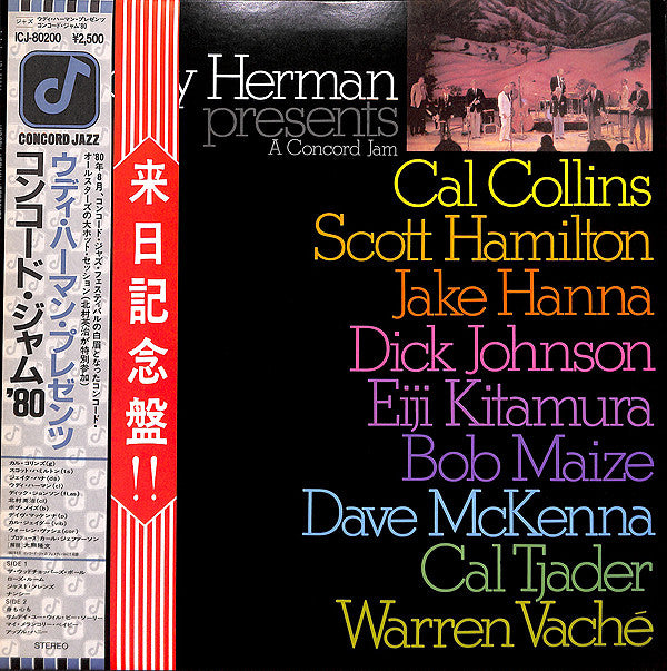 Woody Herman : Presents A Concord Jam Volume 1 (LP, Album)