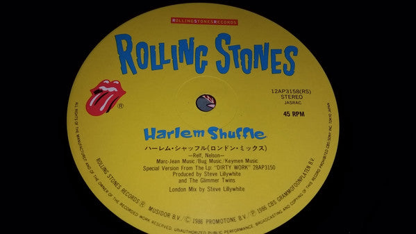 The Rolling Stones : Harlem Shuffle (12")