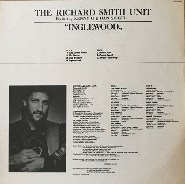 The Richard Smith Unit Featuring Kenny G (2) & Dan Siegel : Inglewood (LP, Album)