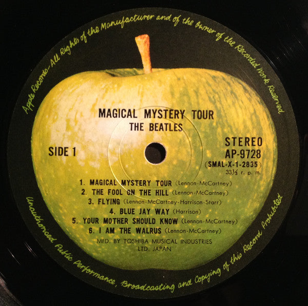 The Beatles = ビートルズ* : Magical Mystery Tour = マジカル・ミステリー・ツアー (LP, Comp, RE, Gat)