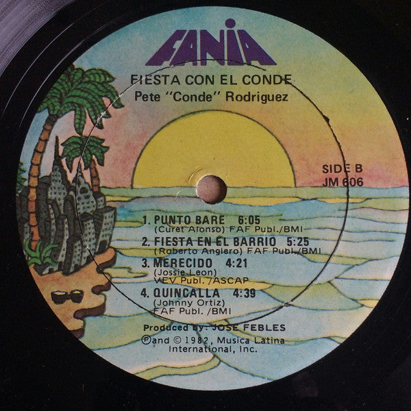 El Conde* : Fiesta Con "El Conde" (LP, Album)