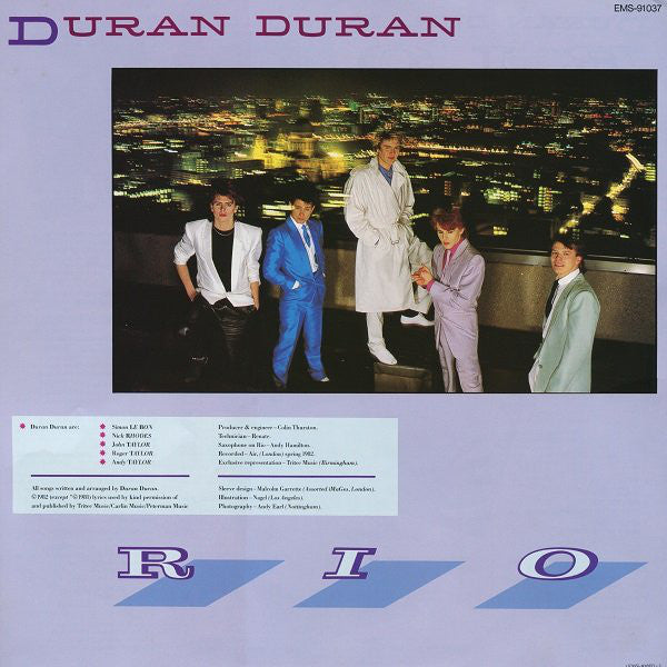 Duran Duran : Rio (LP, Album)