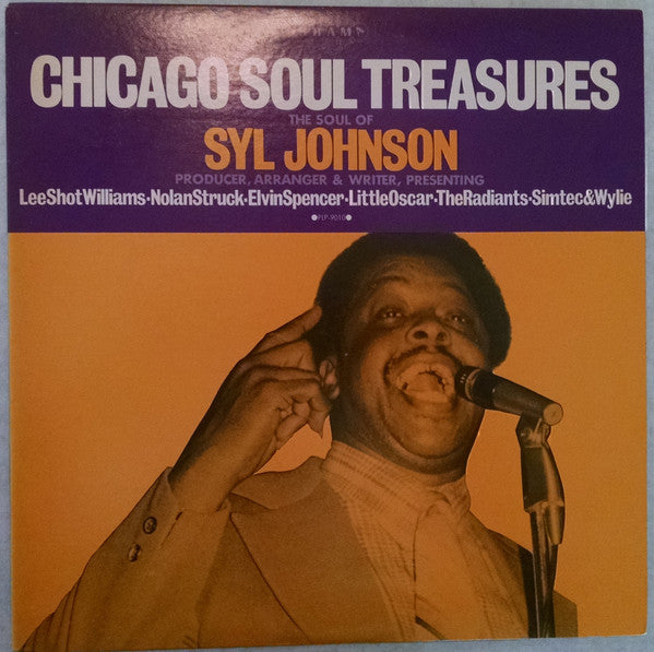 Various : Chicago Soul Treasures (LP, Comp)