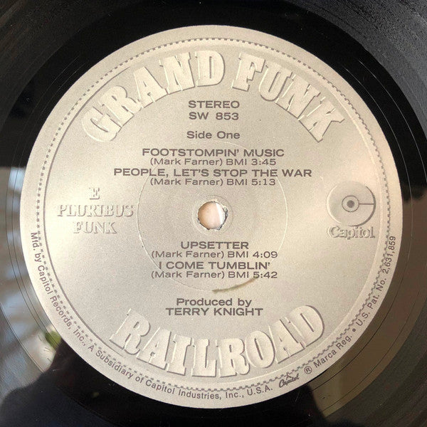 Grand Funk Railroad : E Pluribus Funk (LP, Album, Los)