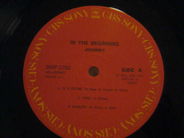 Journey : In The Beginning - 1975-1977 (2xLP, Comp)