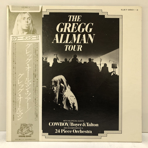 Gregg Allman With Cowboy (6) / Boyer* & Talton* : The Gregg Allman Tour (2xLP, Album)