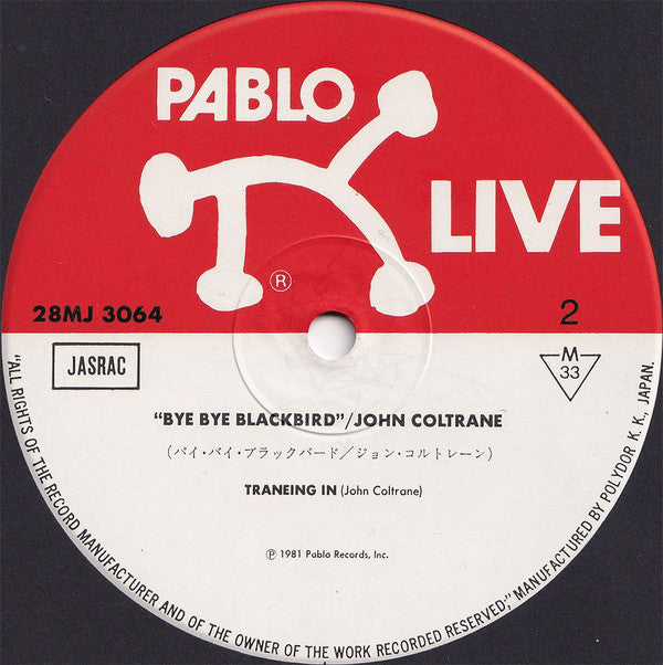 John Coltrane : Bye Bye Blackbird (LP, Album, Mono)