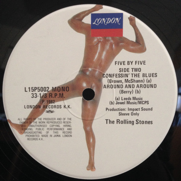 The Rolling Stones : Five By Five (12", EP, Mono)