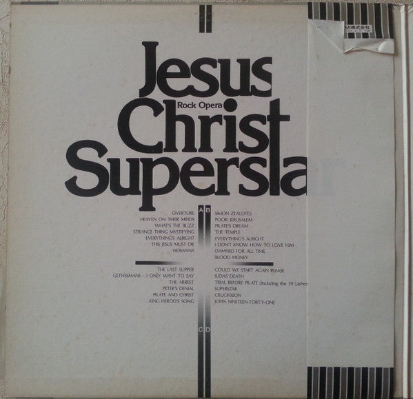 Various, Andrew Lloyd Webber & Tim Rice* : Jesus Christ Superstar (2xLP, Album, Gat)