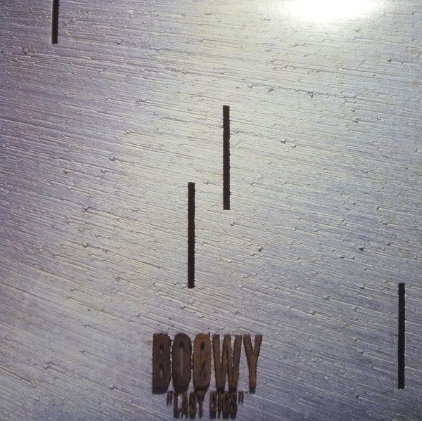 Boøwy : Last Gigs (LP, Album)