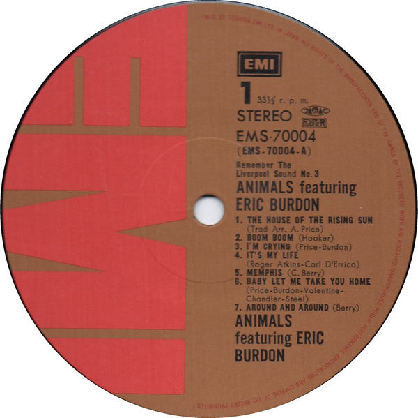 The Animals Featuring Eric Burdon : Remember The Liverpool Sound 3 (LP, Comp)