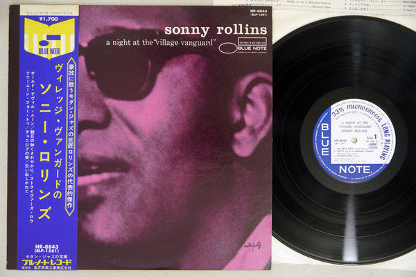 Sonny Rollins : A Night At The "Village Vanguard" (LP, Mono, RE)