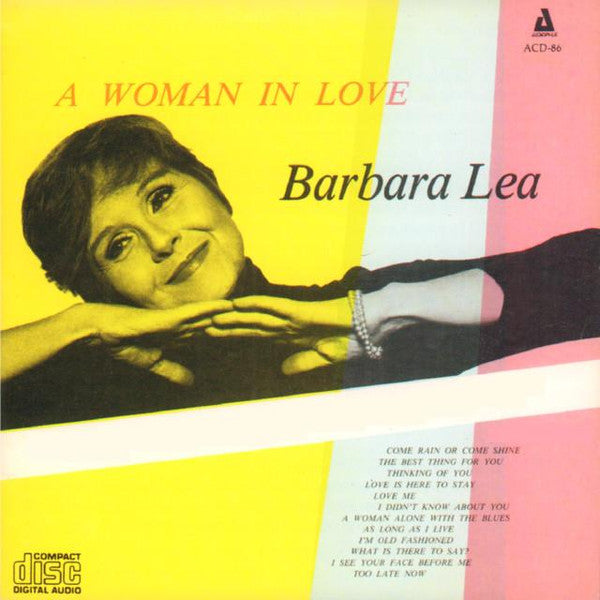 Barbara Lea : A Woman In Love (LP, Album, Mono)