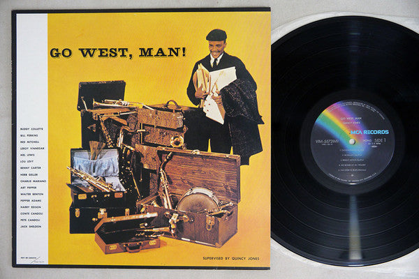 Quincy Jones : Go West, Man! (LP, Album, Mono)