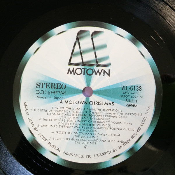 Various : A Motown Christmas (LP, Comp, RE)