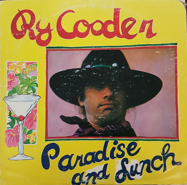 Ry Cooder : Paradise And Lunch (LP, Album, RE, Jac)