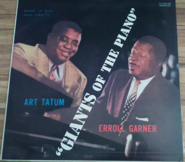 Art Tatum, Erroll Garner : Giants Of The Piano (LP, Album, Mono, Ltd, RE)