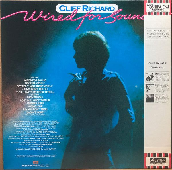 Cliff Richard : Wired For Sound (LP, Album)