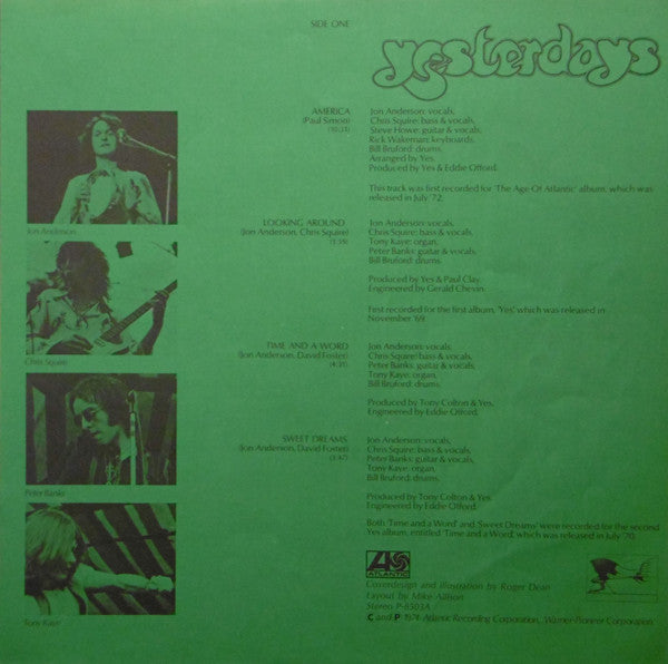 Yes : Yesterdays (LP, Comp)