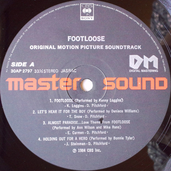 Various : Footloose (Original Motion Picture Soundtrack) (LP, Album)