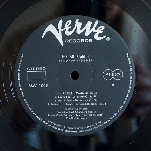 Wynton Kelly Trio : It's All Right! (LP, Album, RE)