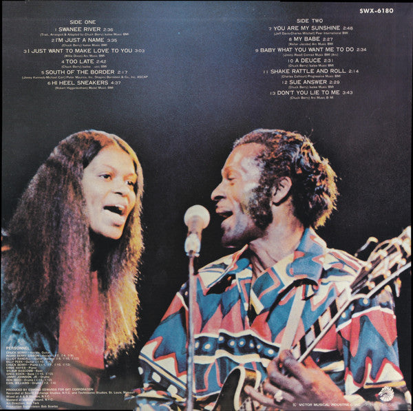 Chuck Berry : Chuck Berry = ロックン・ロールに命を賭けて (LP)