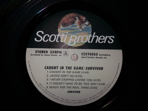 Survivor : Caught In The Game (LP, Album)