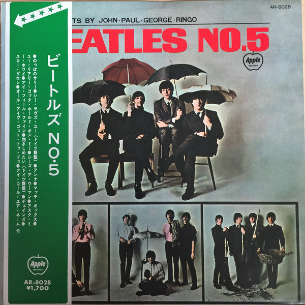 The Beatles : Beatles No. 5 (LP, Comp, Mono, RE)