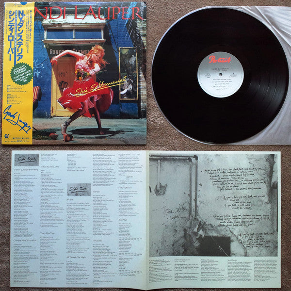 Cyndi Lauper = シンディ・ローパー* : She's So Unusual = N.Y.ダンステリア (LP, Album, 2nd)