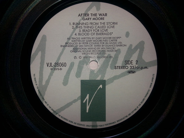 Gary Moore : After The War (LP, Album)