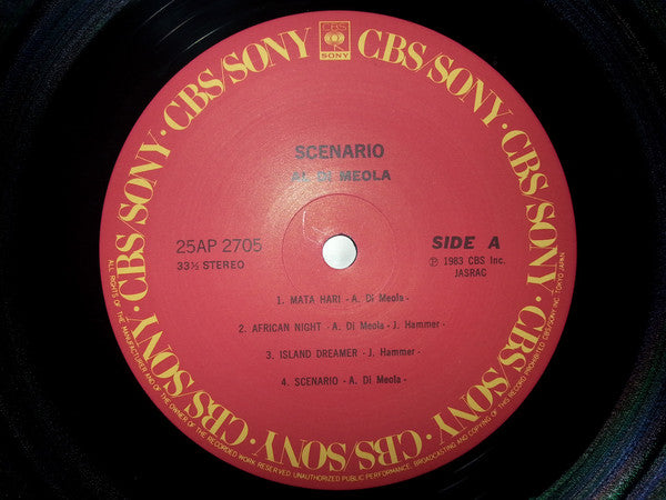 Al Di Meola : Scenario (LP, Album)