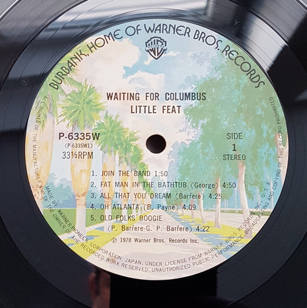 Little Feat : Waiting For Columbus (2xLP, Album, Gat)
